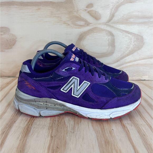 New Balance-990 Boston Marathon Made In USA-Running-Purple-Women's-8.5B-W990BOS3 - Picture 1 of 9
